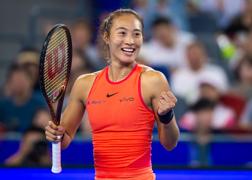 腾讯分分彩：背靠背进决赛！郑钦文2-0抢七横扫6号种子 将战前澳网冠军肯宁