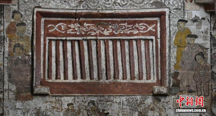 河内1.5分彩：山西垣曲金墓发现夫妇隔窗对坐图 为研究晋南金代社会生活添新证